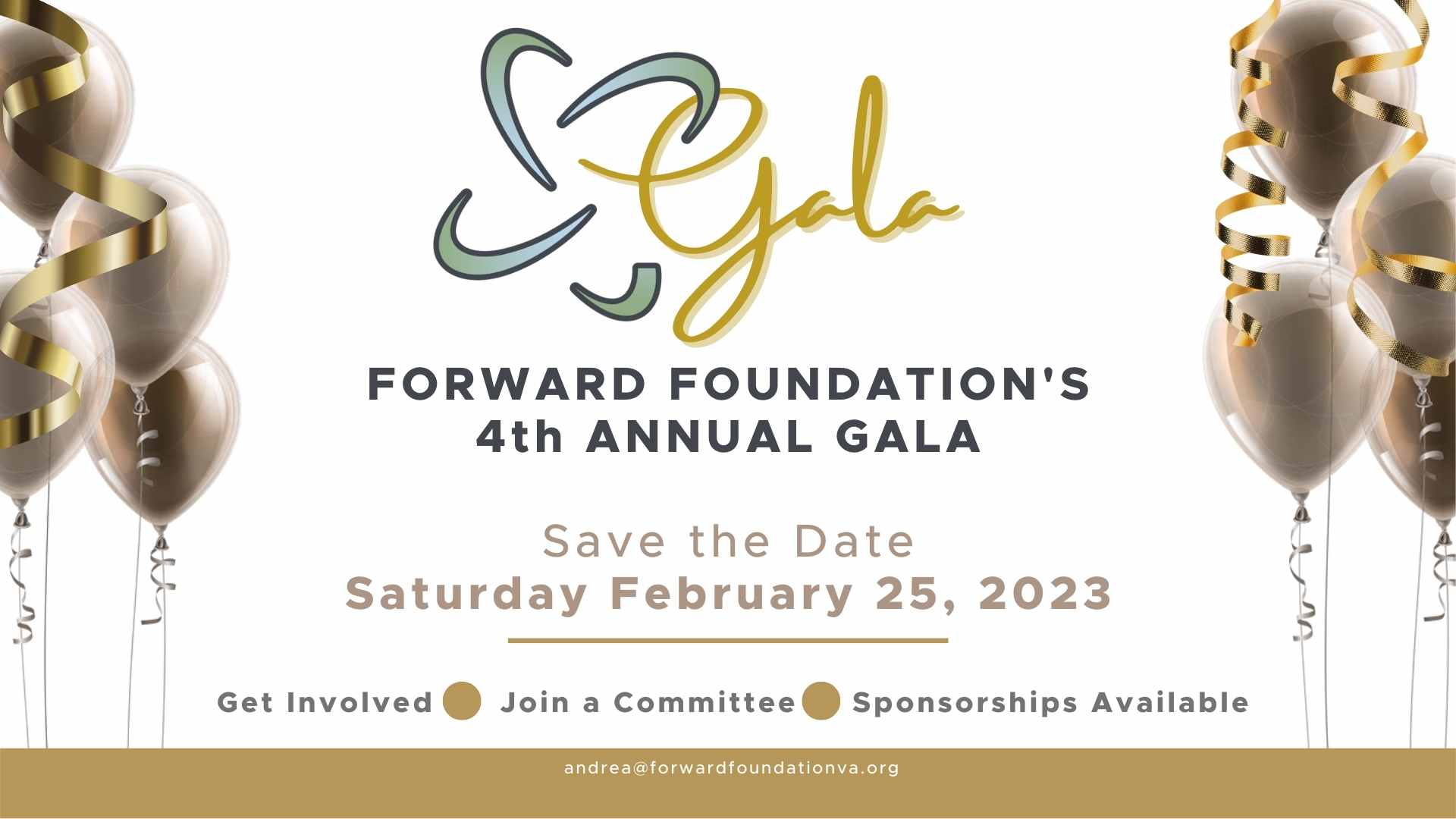 Save the Date - 2023 Gala